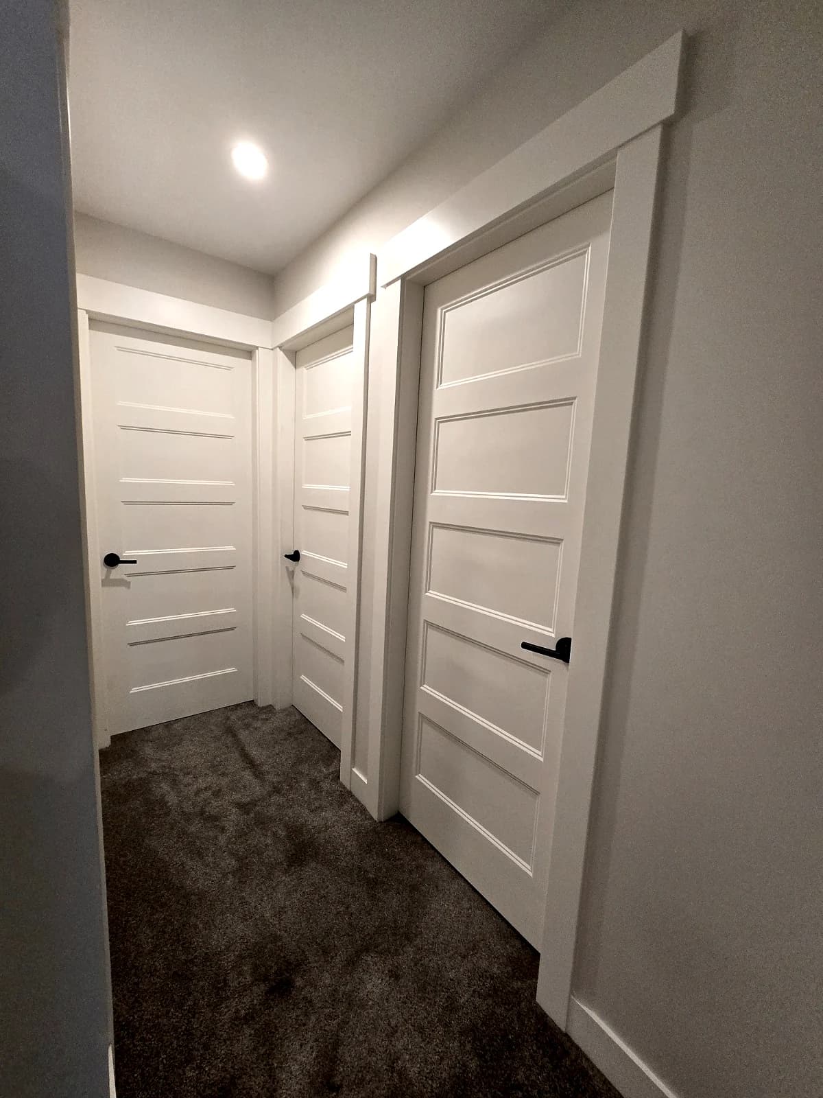 Bedroom hallway at the Maitland townhouse